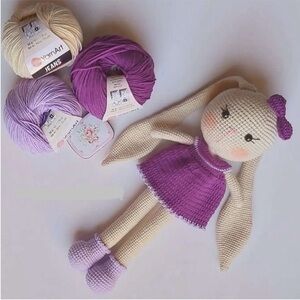 Hand knitted Crochet Bunny Doll, Rabbit